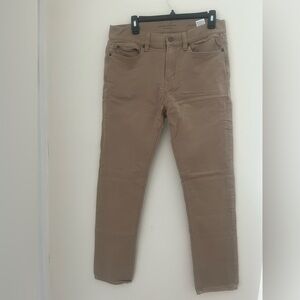 Banana Republic Traveler Slim Fit Men’s Khaki Jean Pants 32x32